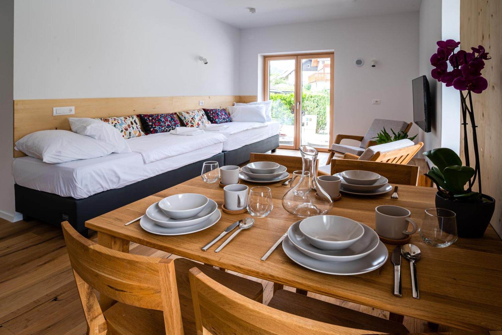 Apartament Lucka Bled Quiet Location, Free Bikes, Big Garden, Doctor Zewnętrze zdjęcie