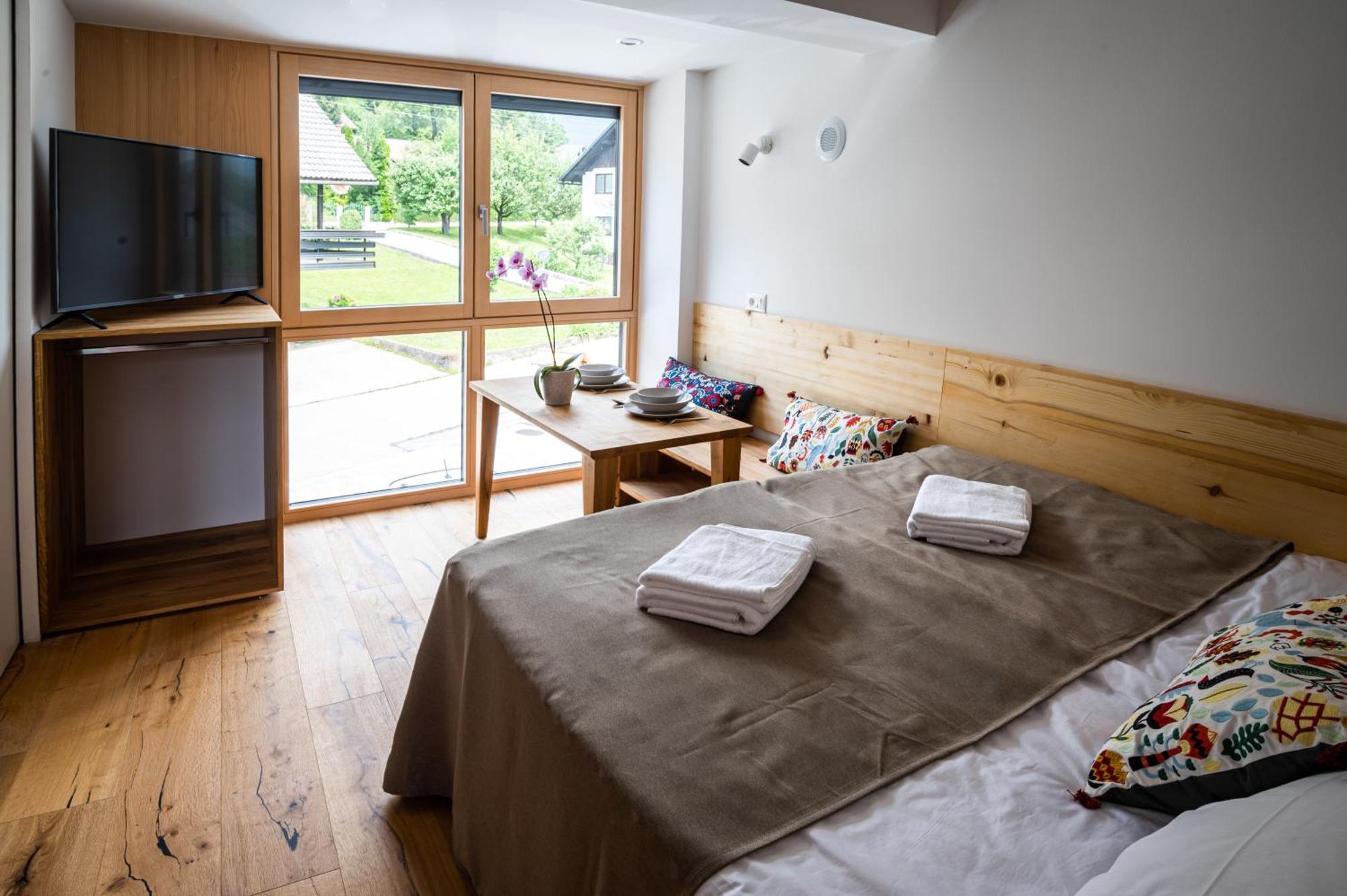 Apartament Lucka Bled Quiet Location, Free Bikes, Big Garden, Doctor Zewnętrze zdjęcie